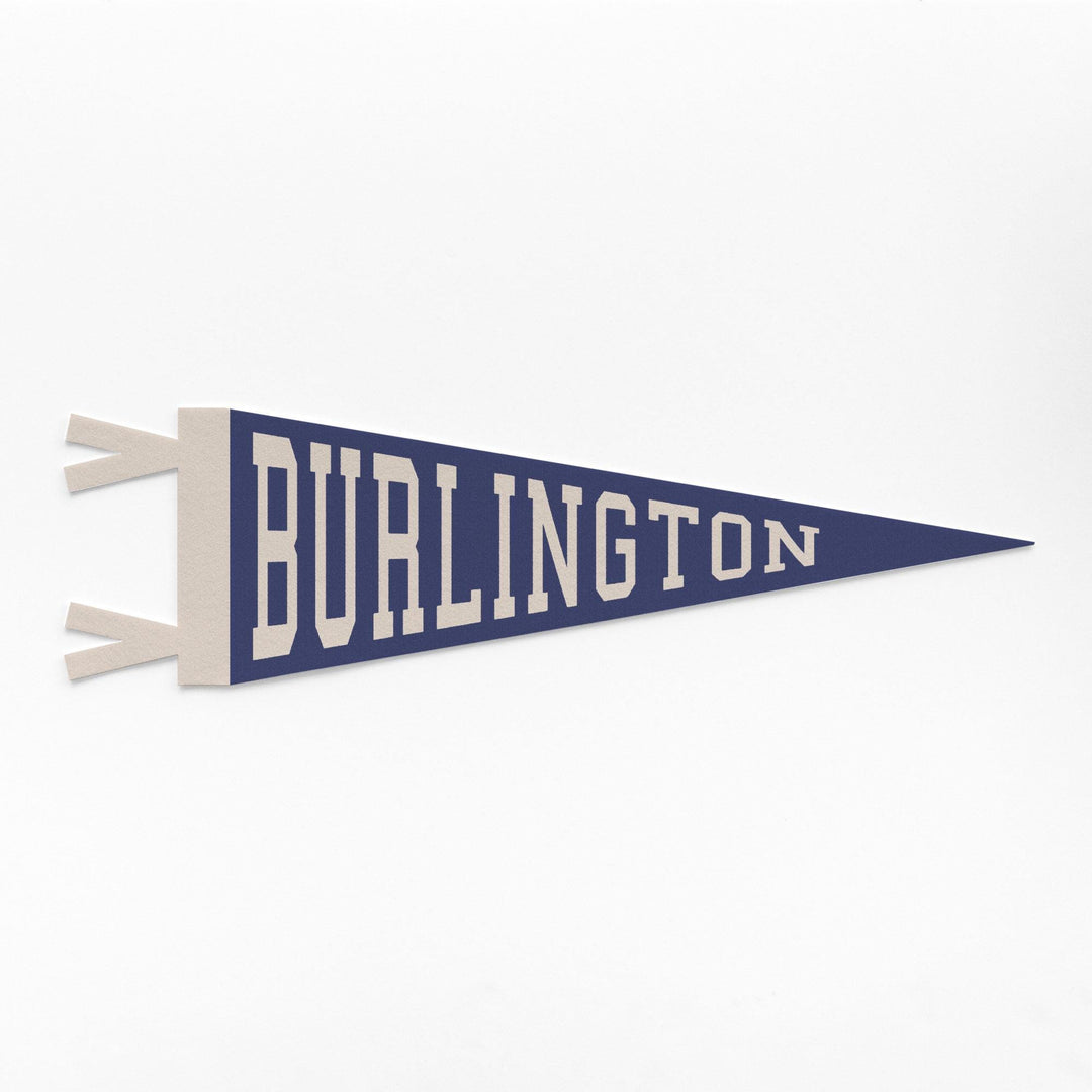 Burlington Varsity Felt Pennant