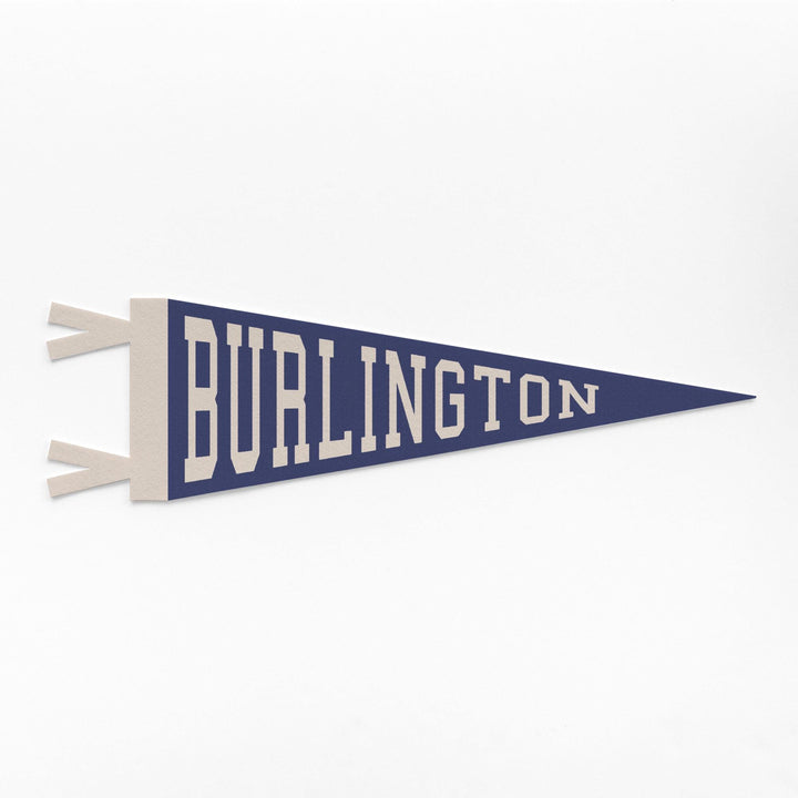 Burlington Varsity Felt Pennant