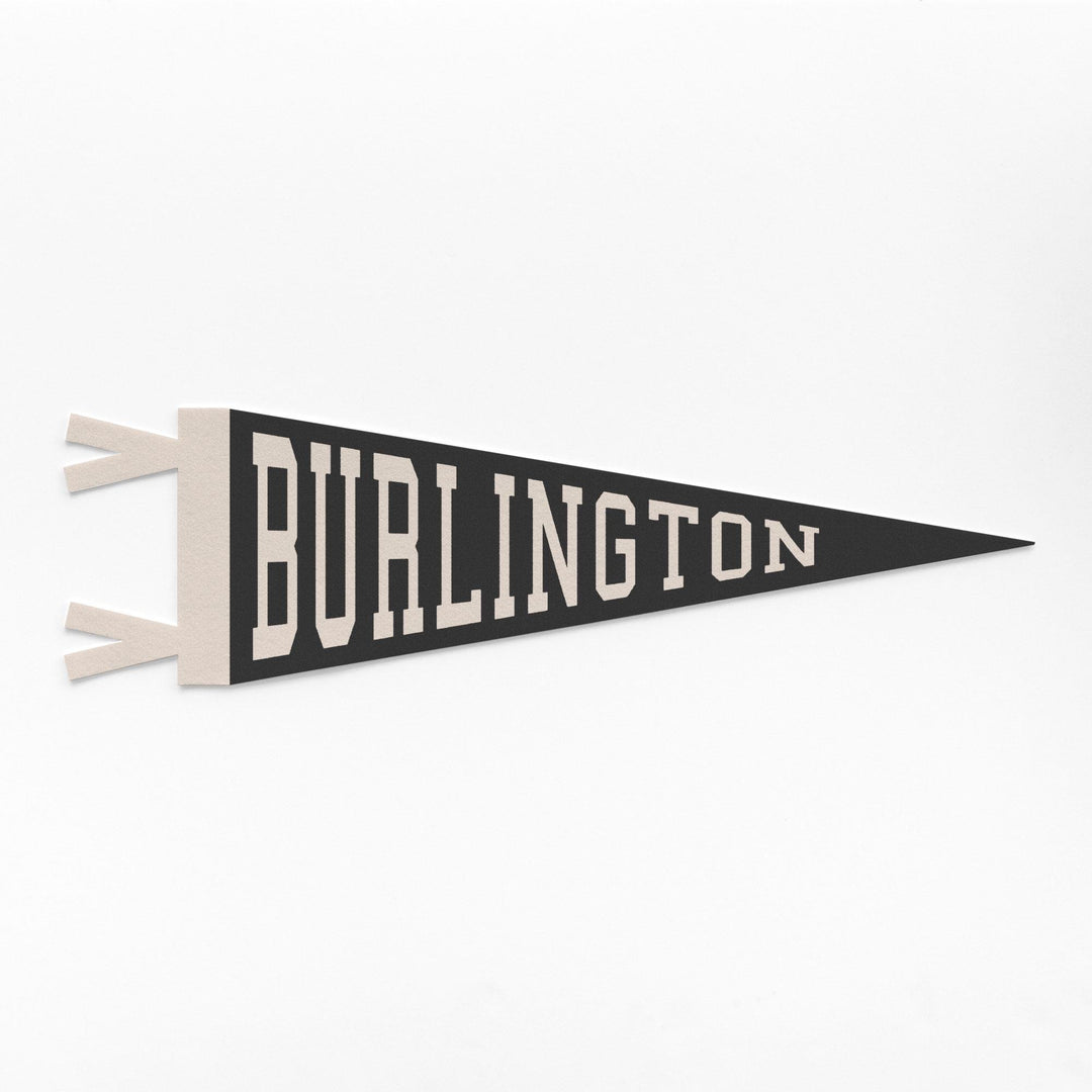 Burlington Varsity Felt Pennant