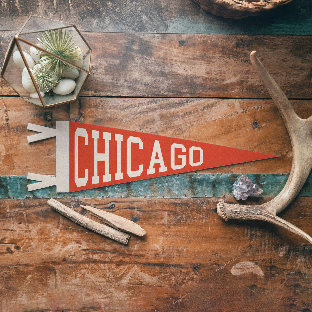Chicago Varsity Felt Pennant