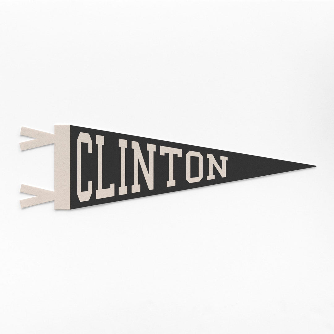 Clinton Varsity Felt Pennant