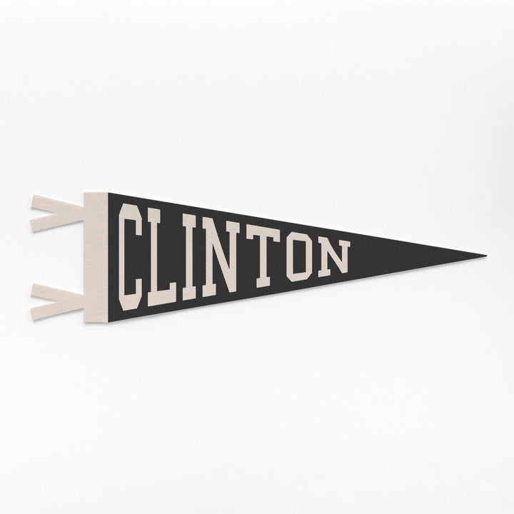 Clinton Varsity Felt Pennant