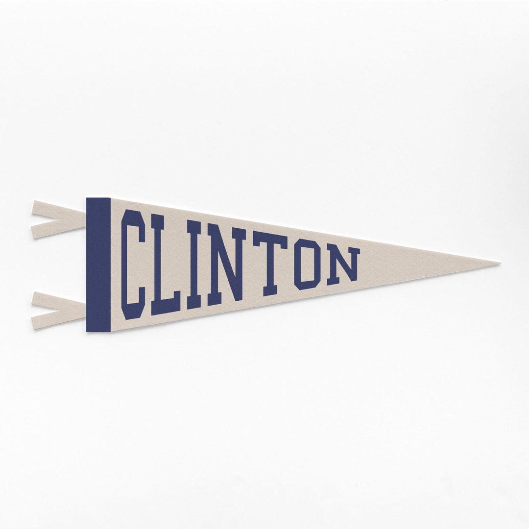 Clinton Varsity Felt Pennant