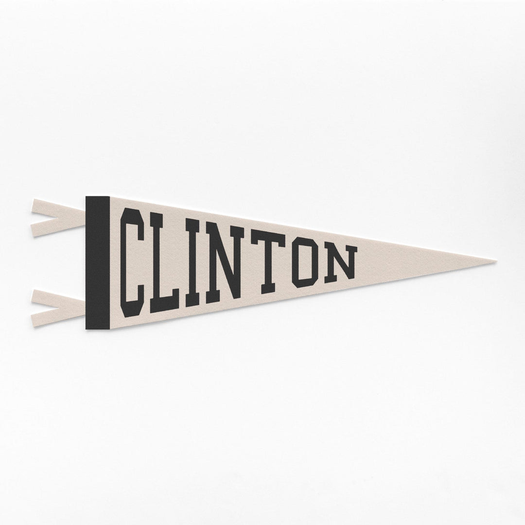 Clinton Varsity Felt Pennant