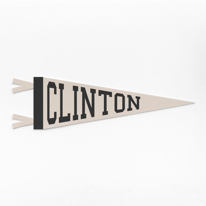 Clinton Varsity Felt Pennant