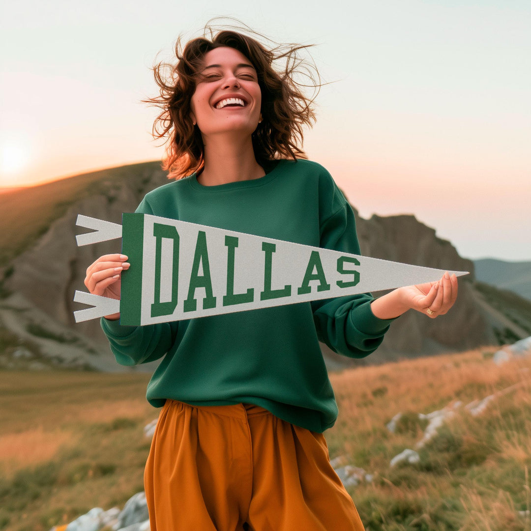 Dallas Varsity Felt Pennant