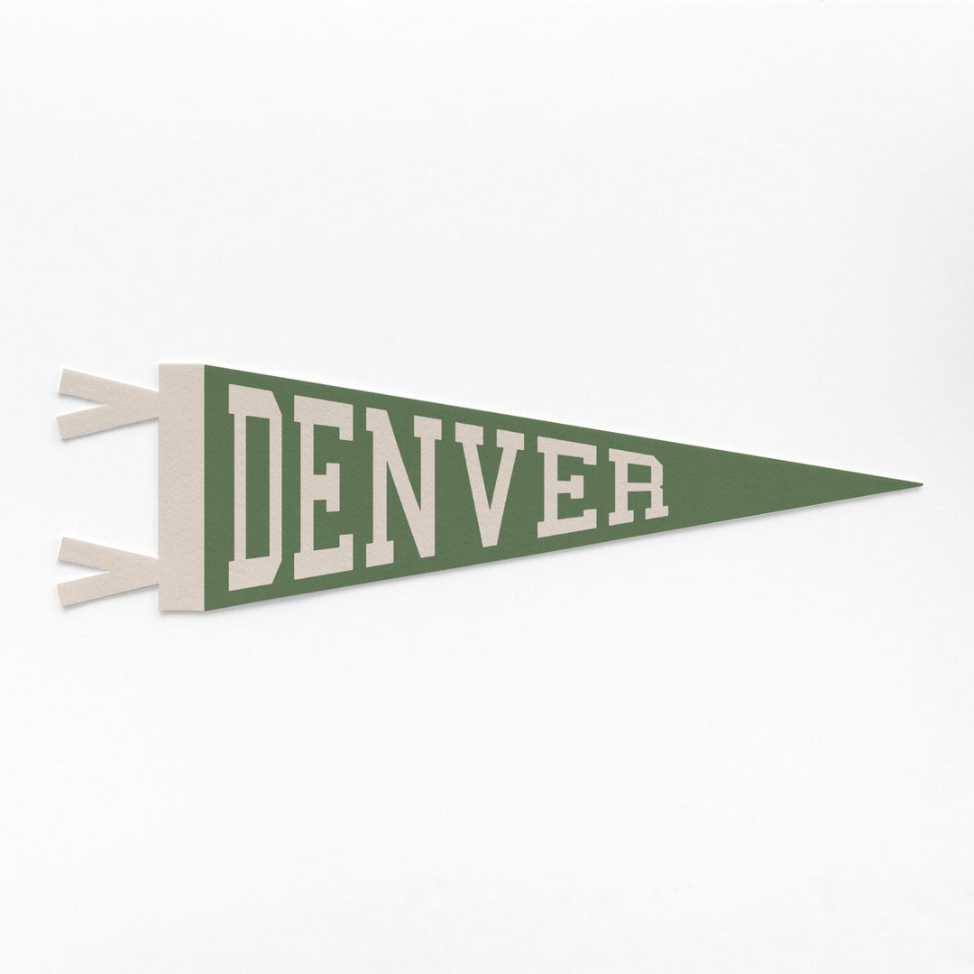 Denver Varsity Felt Pennant