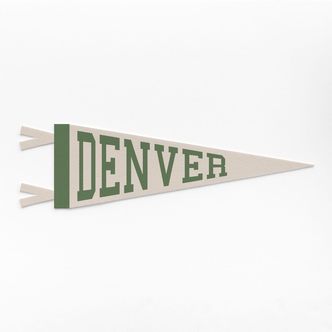 Denver Varsity Felt Pennant