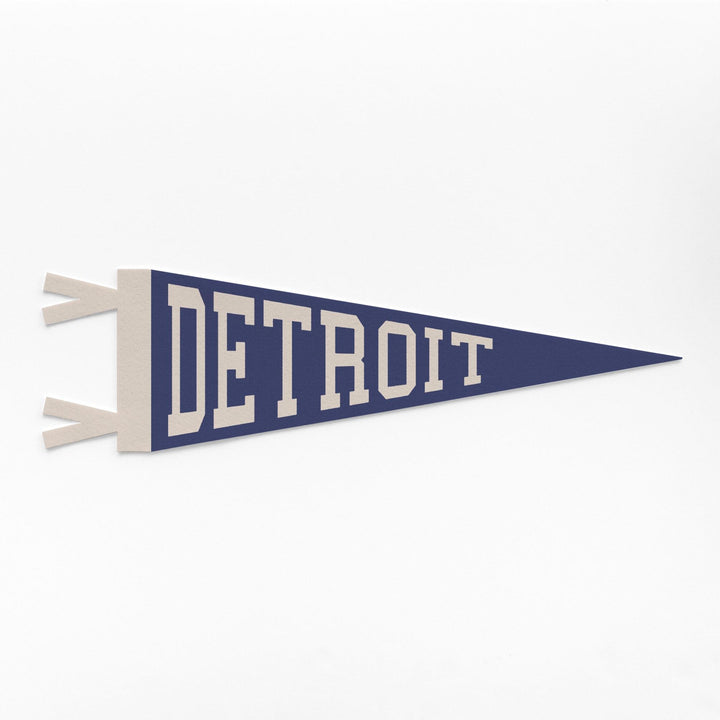 Detroit Varsity Felt Pennant