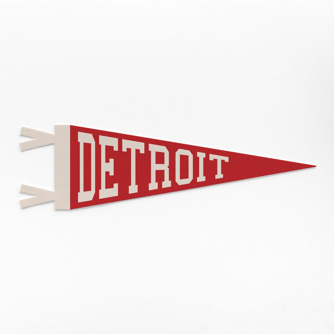 Detroit Varsity Felt Pennant