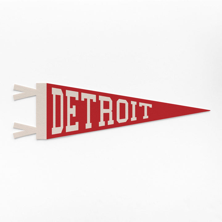 Detroit Varsity Felt Pennant