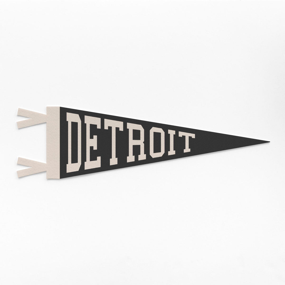 Detroit Varsity Felt Pennant