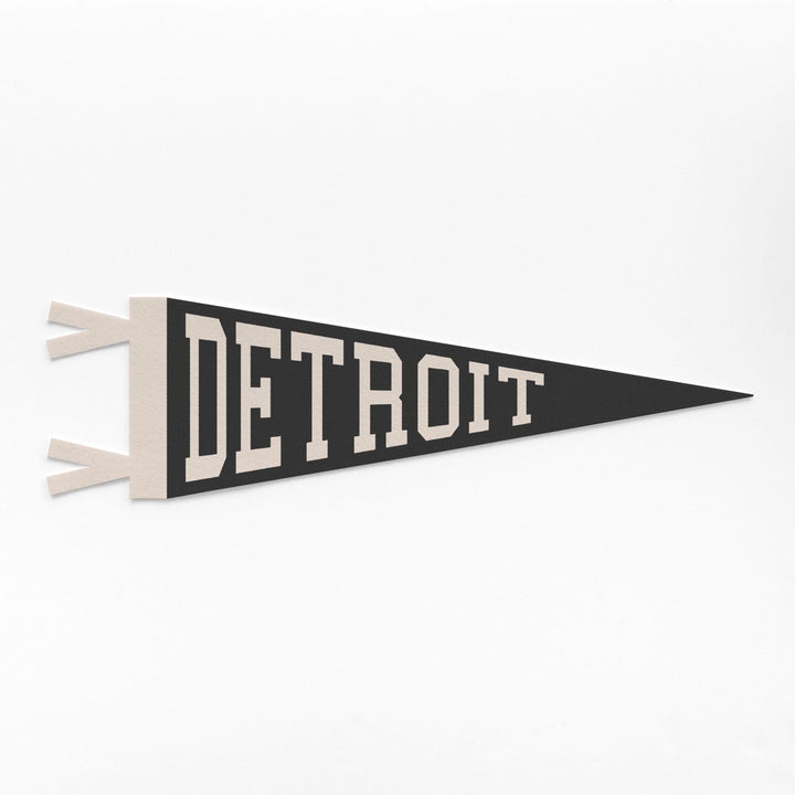 Detroit Varsity Felt Pennant