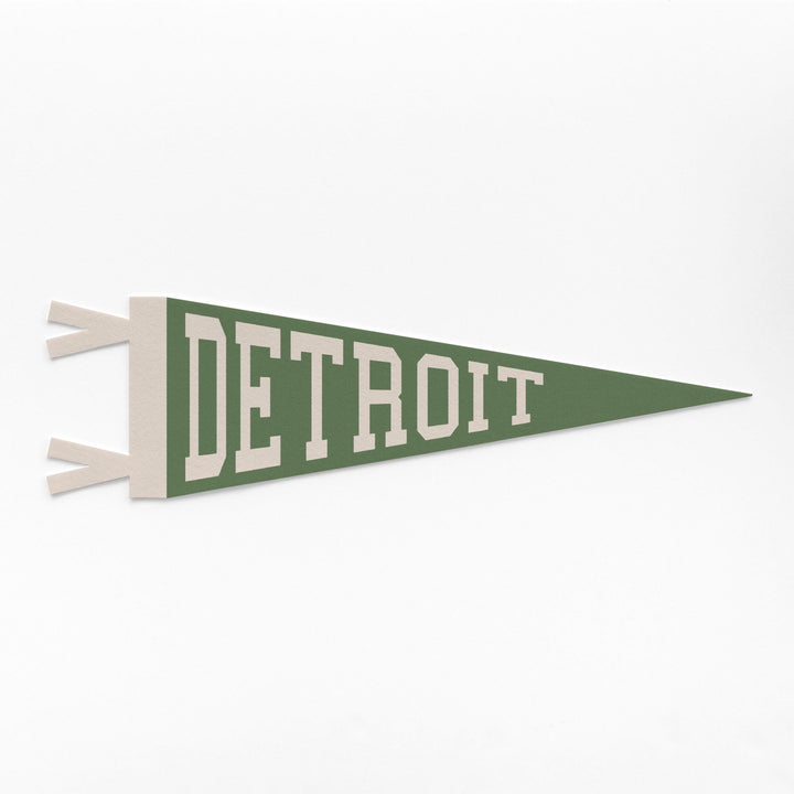 Detroit Varsity Felt Pennant