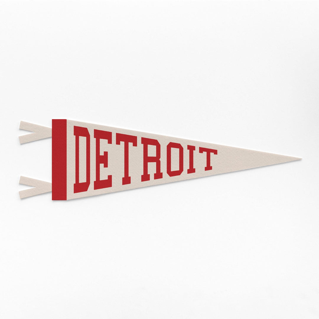 Detroit Varsity Felt Pennant