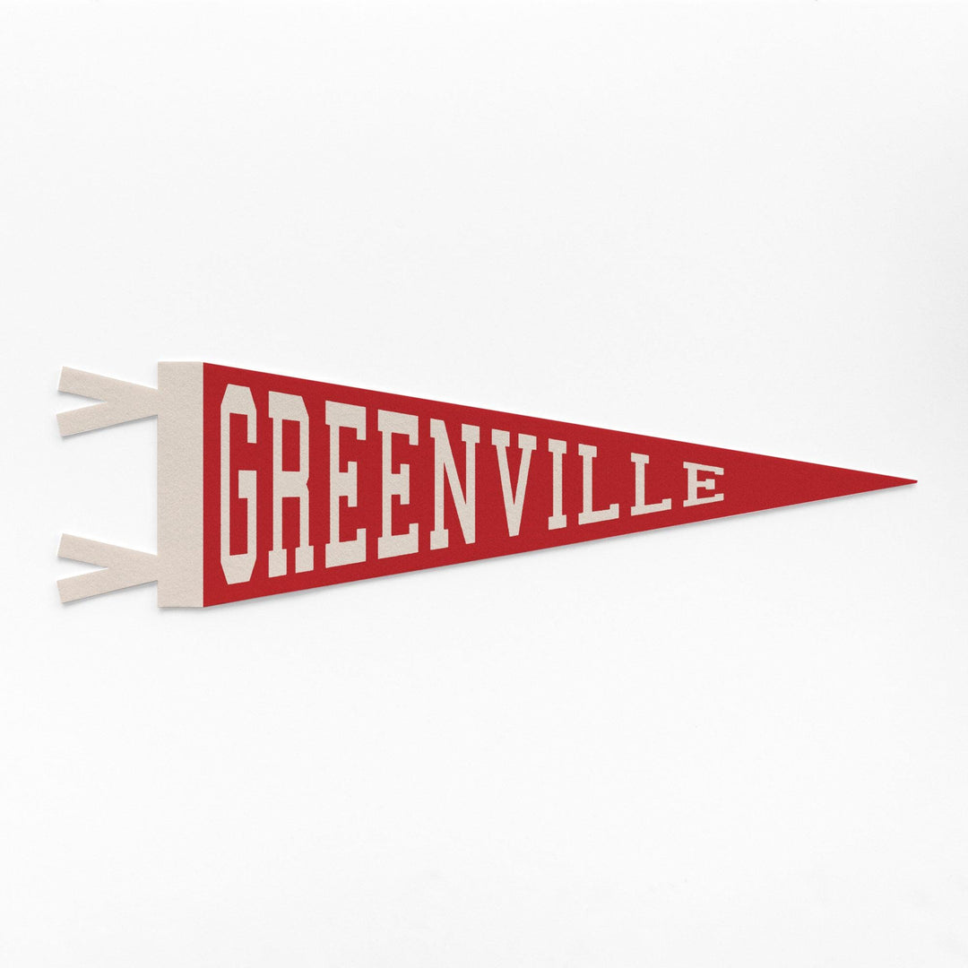 Greenville Varsity Felt Pennant