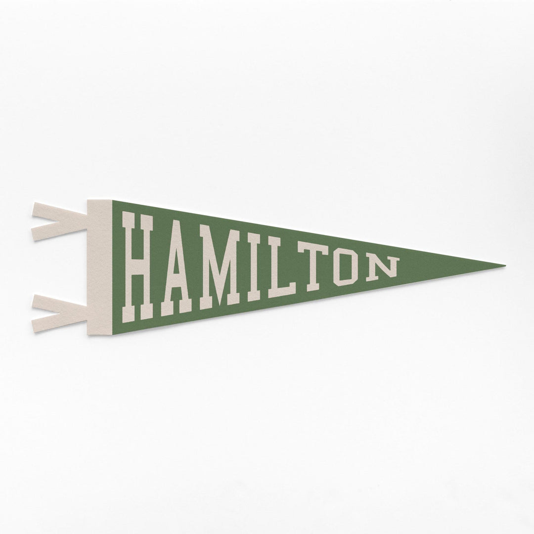 Hamilton Varsity Felt Pennant