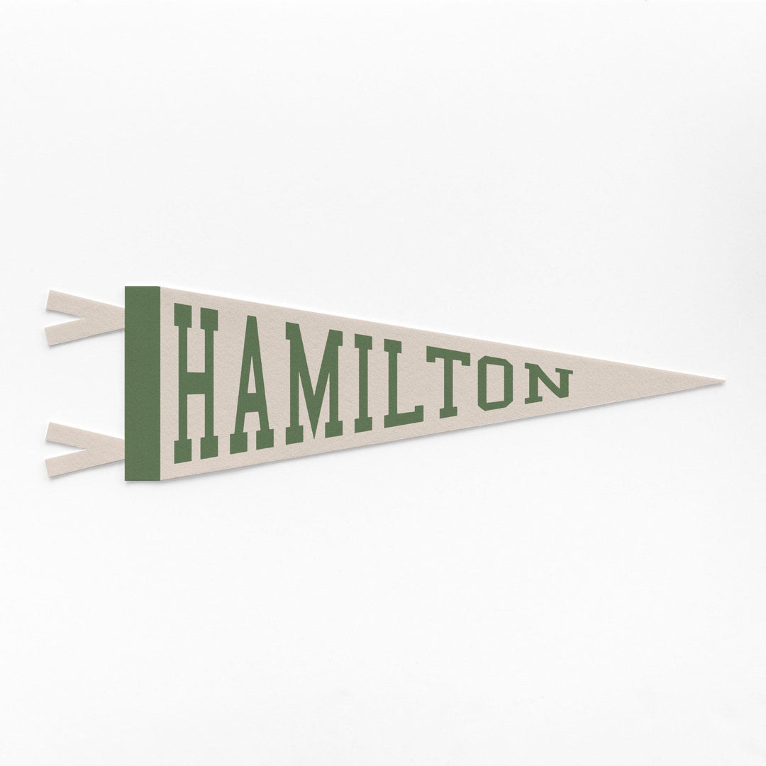 Hamilton Varsity Felt Pennant