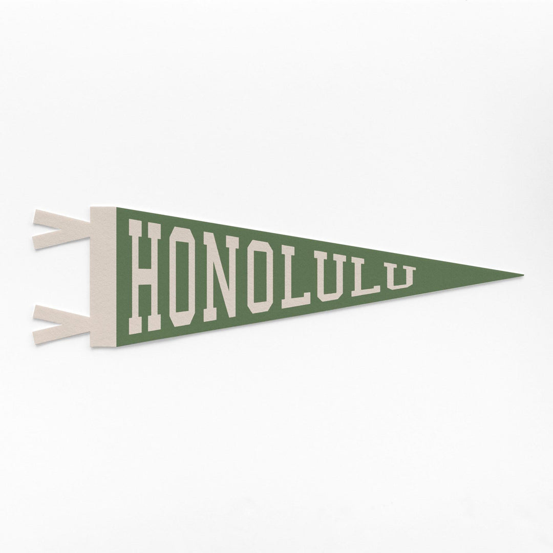 Honolulu Varsity Felt Pennant