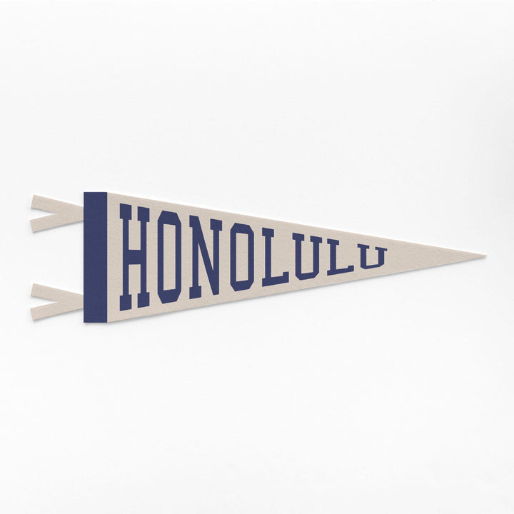 Honolulu Varsity Felt Pennant