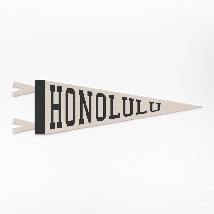 Honolulu Varsity Felt Pennant