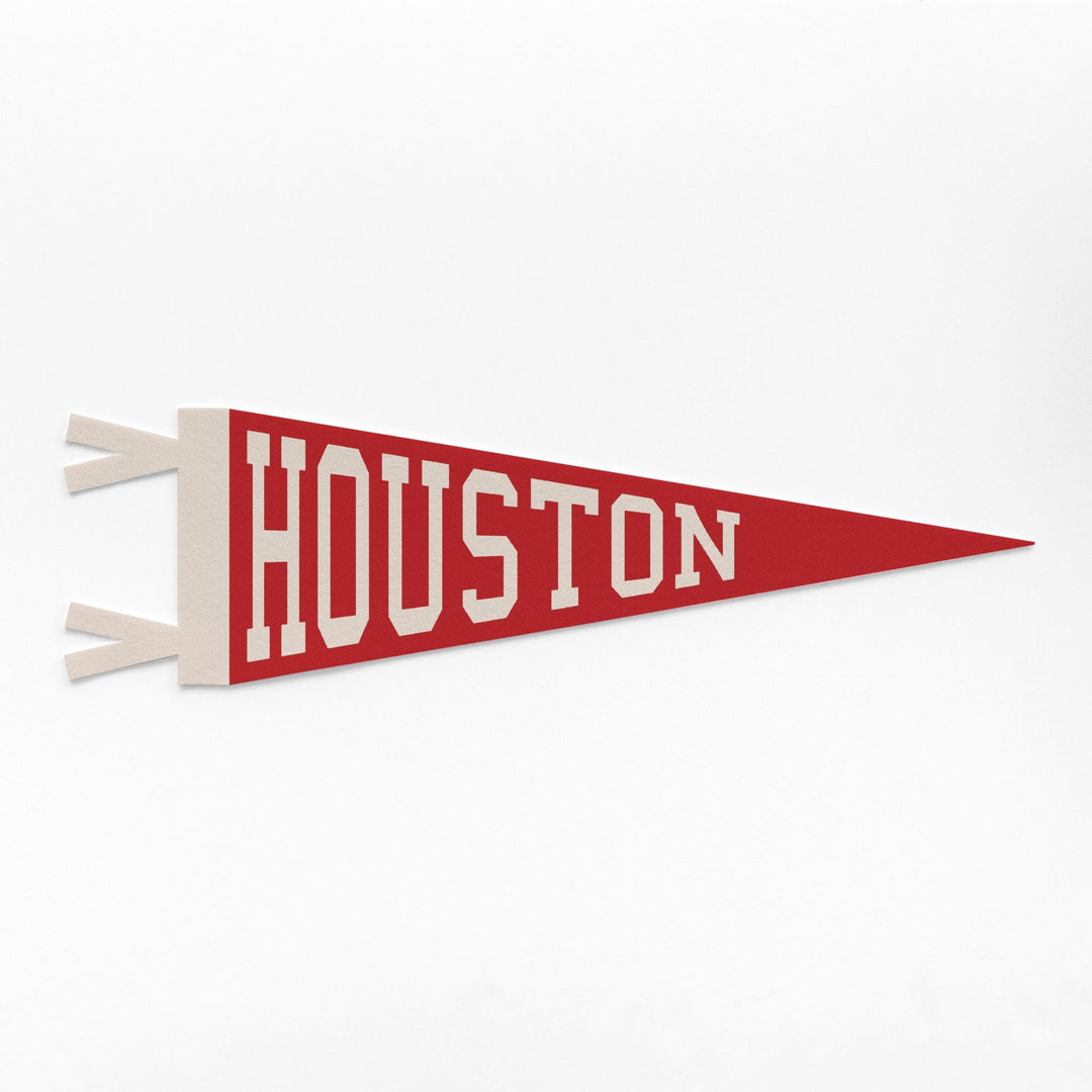 Houston Varsity Felt Pennant