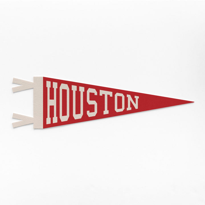 Houston Varsity Felt Pennant