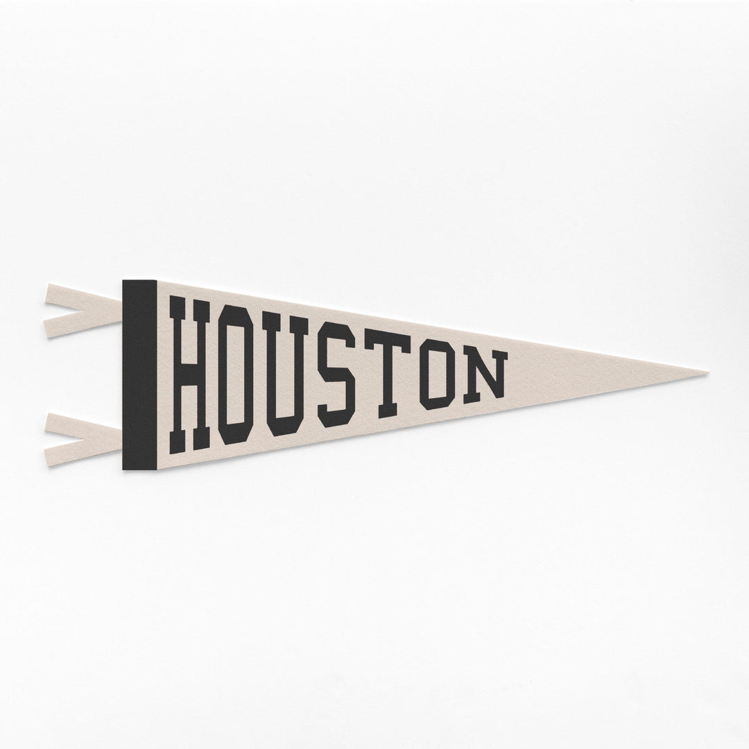 Houston Varsity Felt Pennant