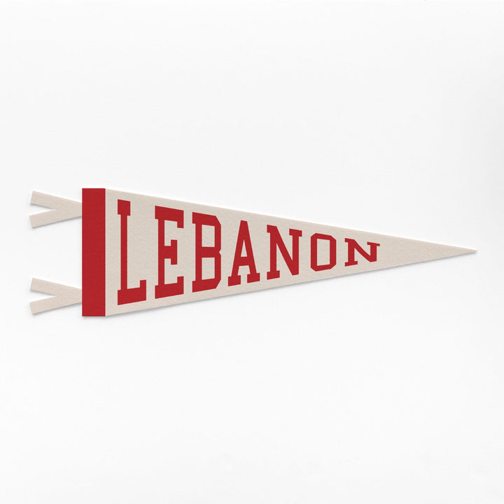 Lebanon Varsity Felt Pennant