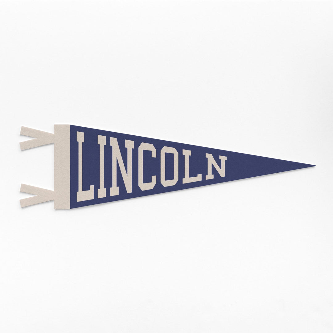 Lincoln Varsity Felt Pennant