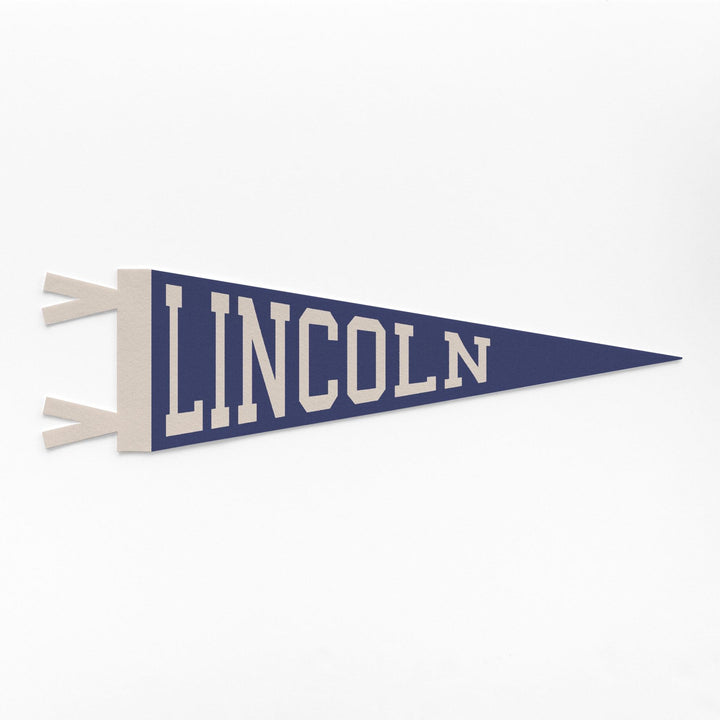 Lincoln Varsity Felt Pennant