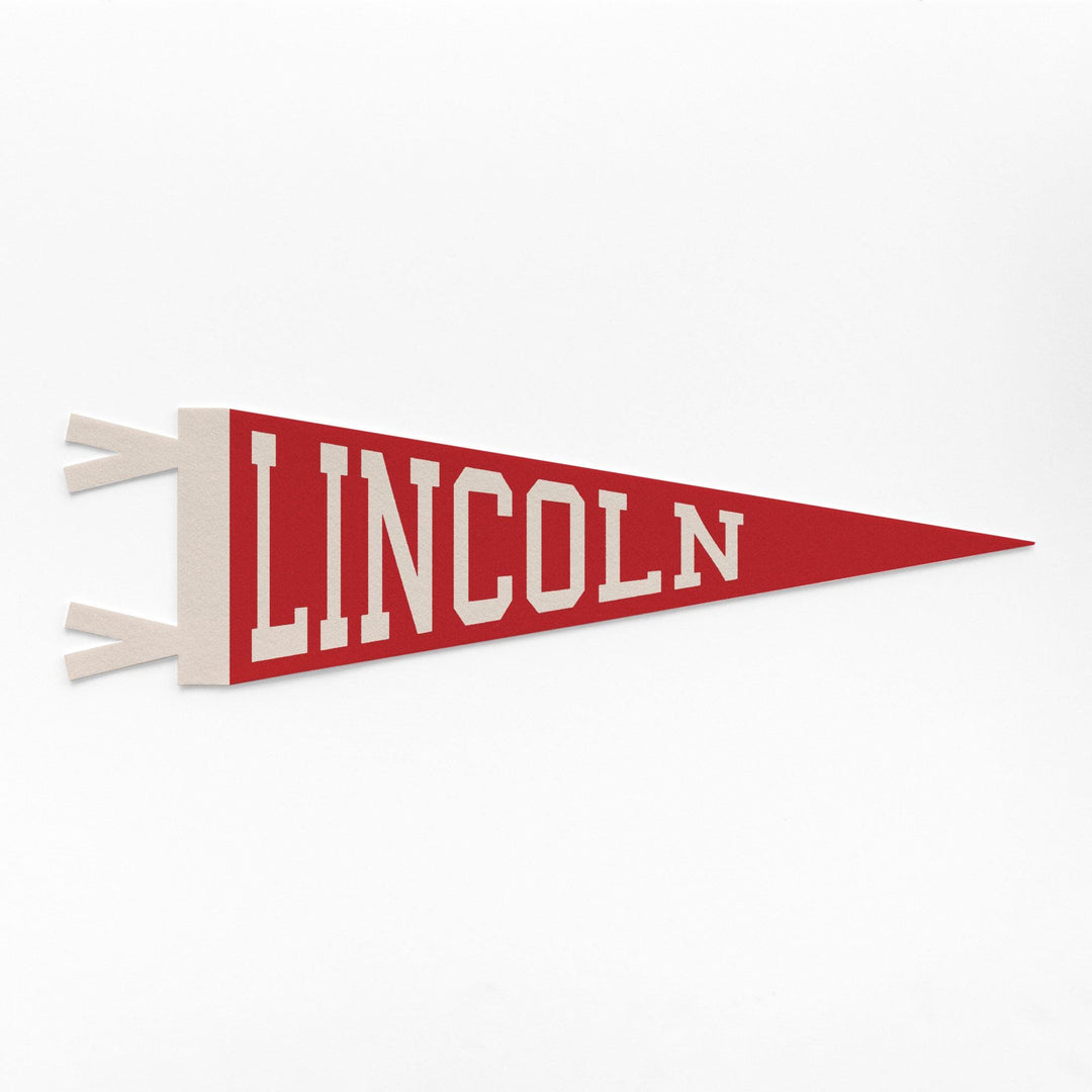 Lincoln Varsity Felt Pennant