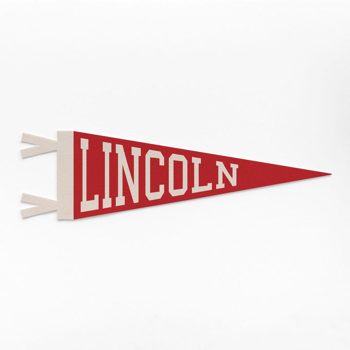 Lincoln Varsity Felt Pennant