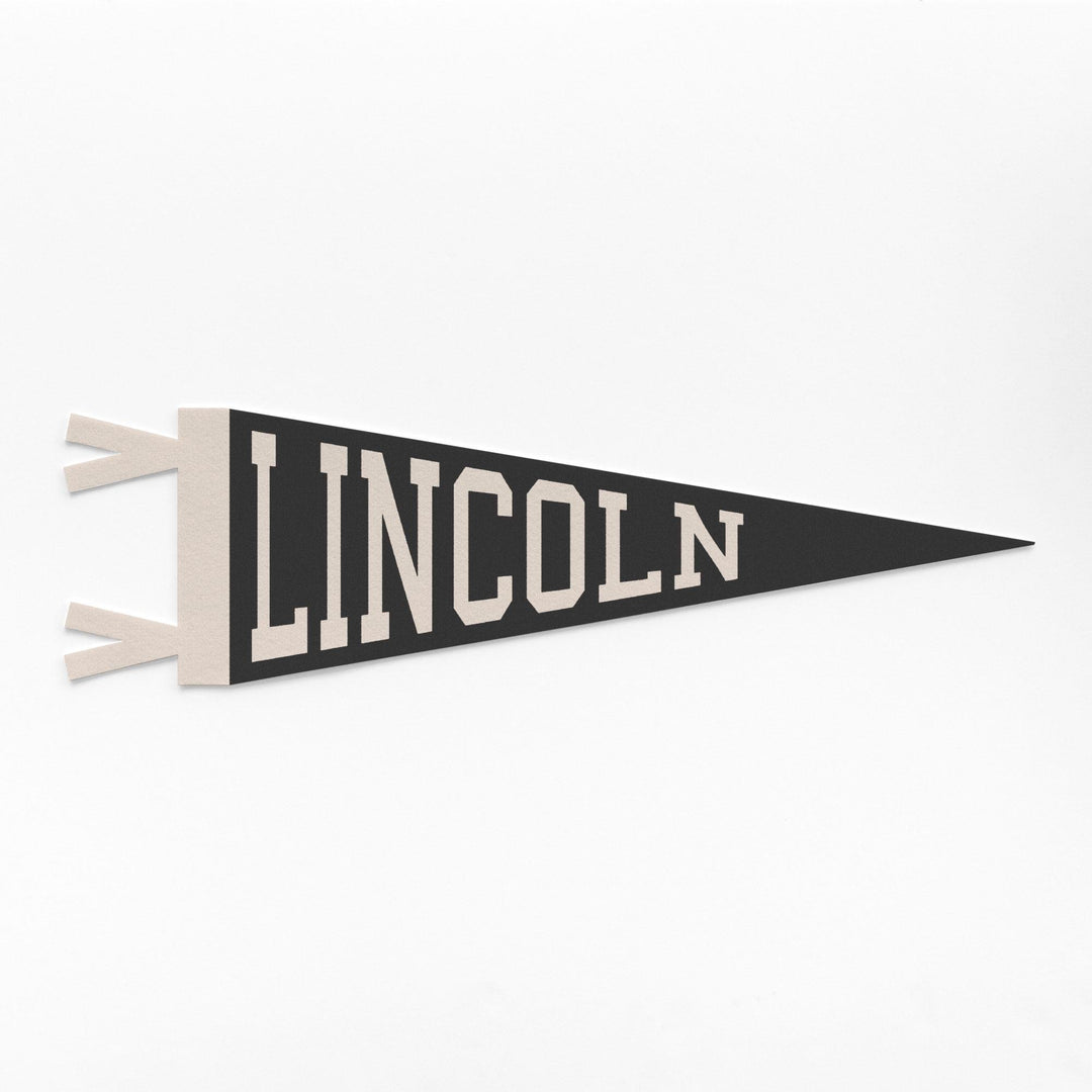 Lincoln Varsity Felt Pennant