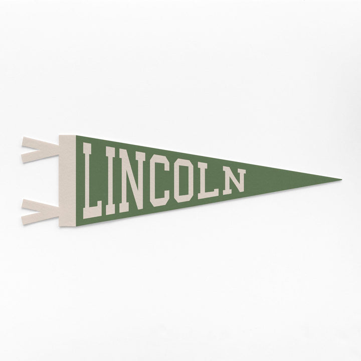 Lincoln Varsity Felt Pennant