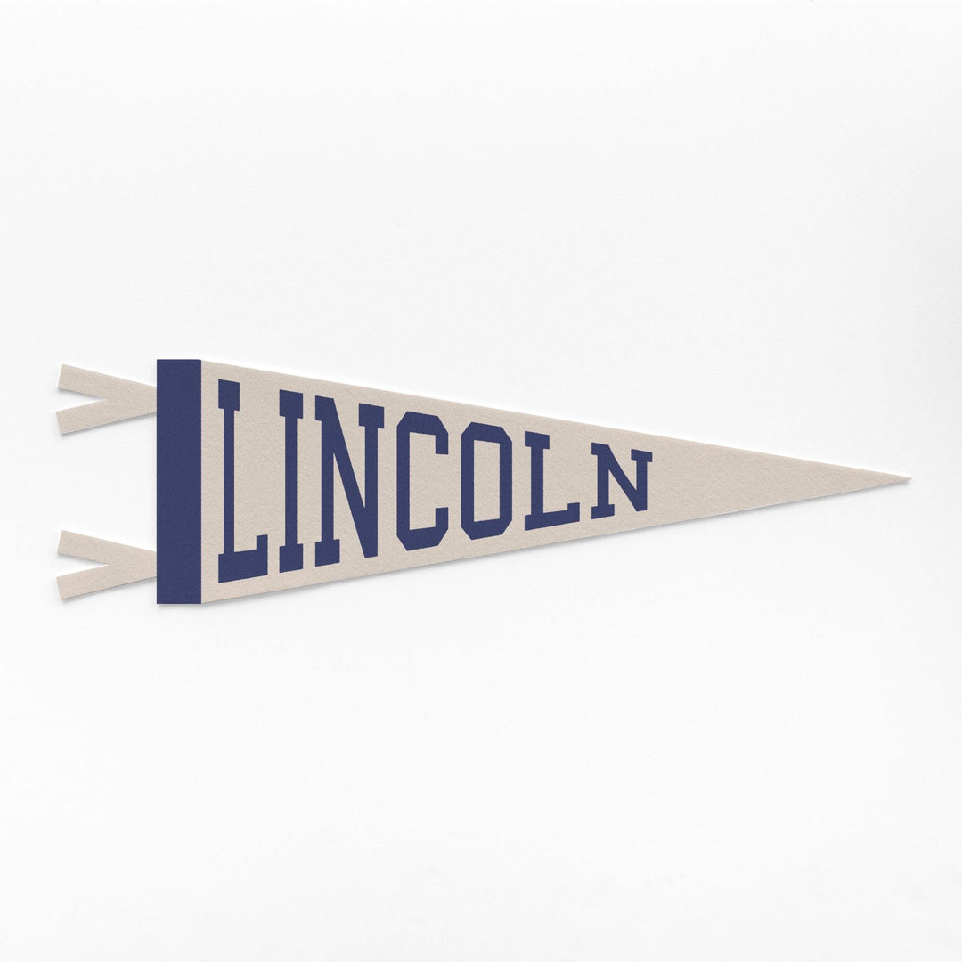 Lincoln Varsity Felt Pennant