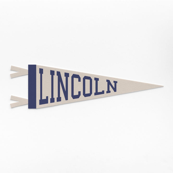 Lincoln Varsity Felt Pennant