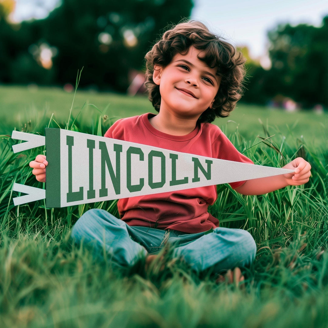 Lincoln Varsity Felt Pennant