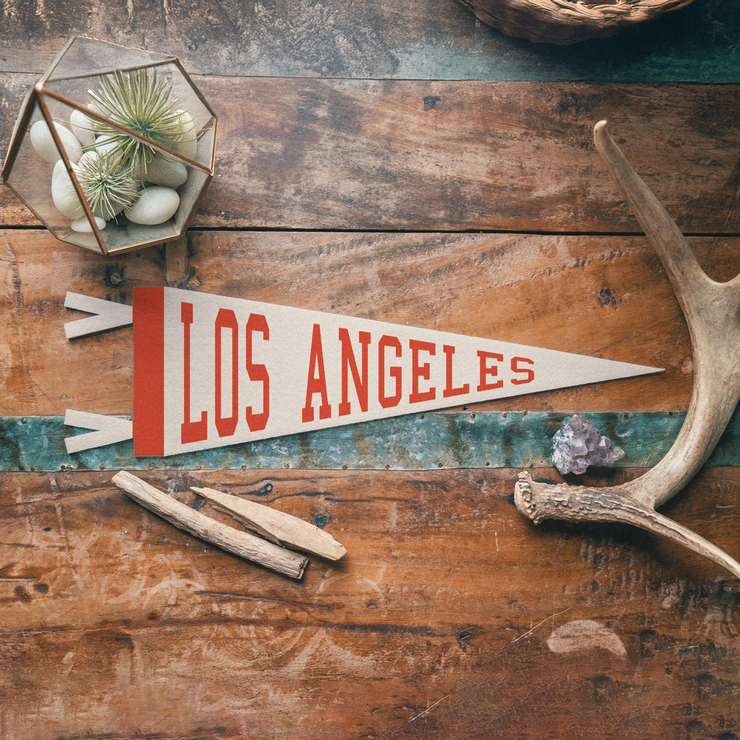 Los Angeles Varsity Felt Pennant