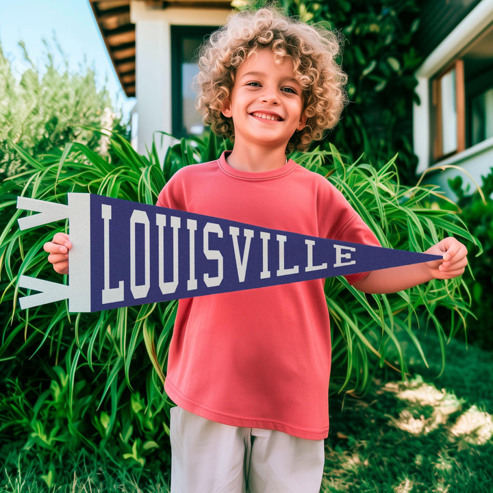 Louisville Varsity Felt Pennant