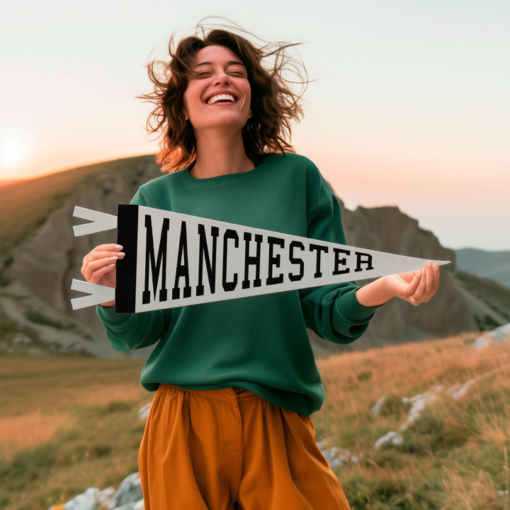 Manchester Varsity Felt Pennant