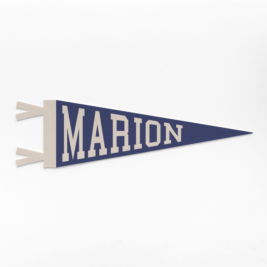 Marion Varsity Felt Pennant