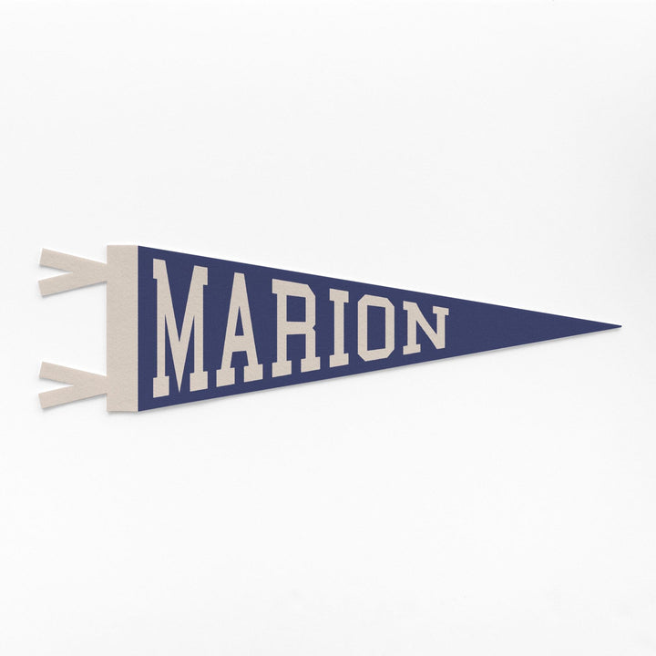 Marion Varsity Felt Pennant