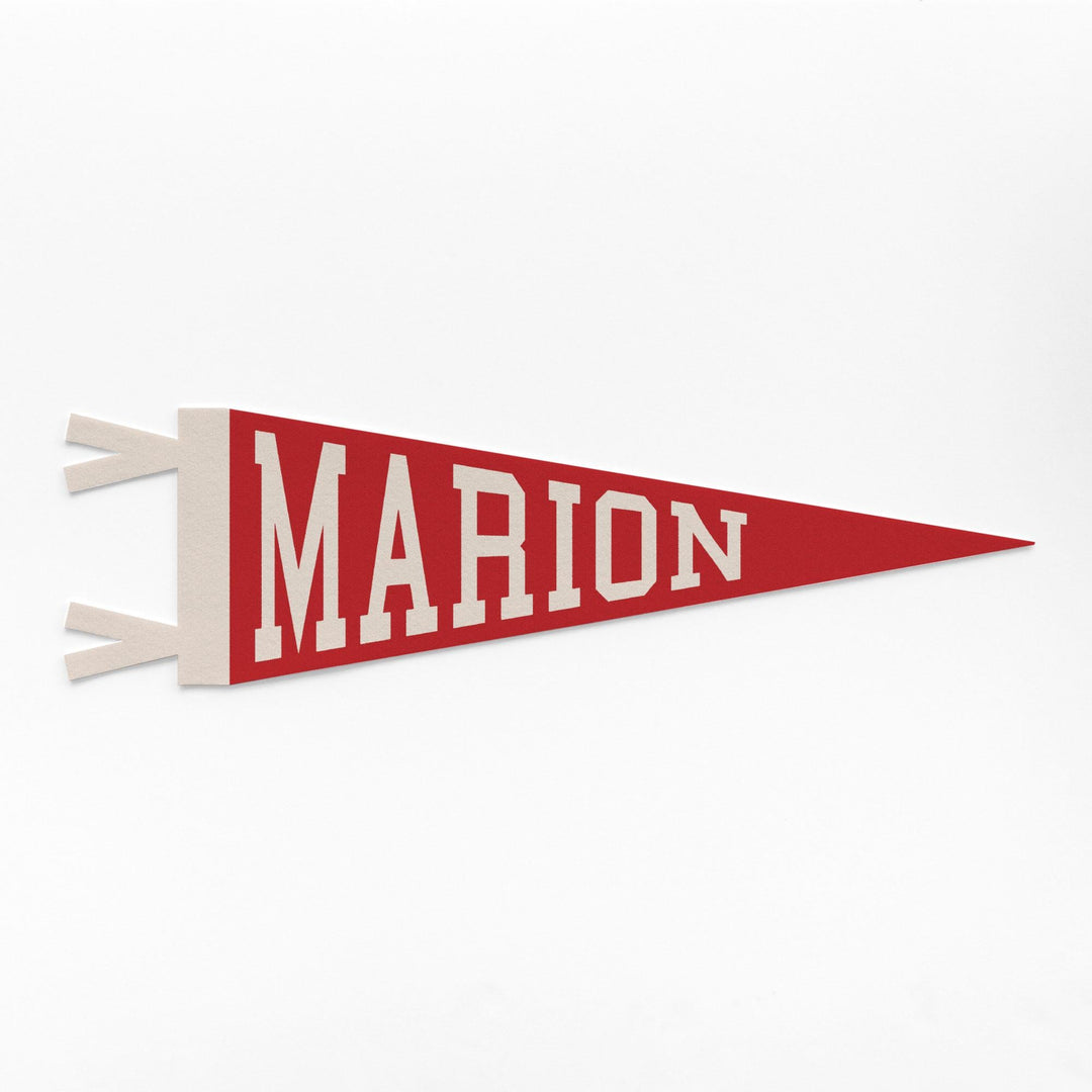 Marion Varsity Felt Pennant