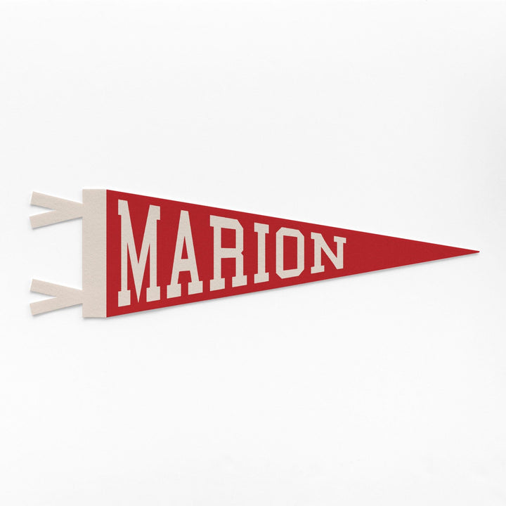 Marion Varsity Felt Pennant