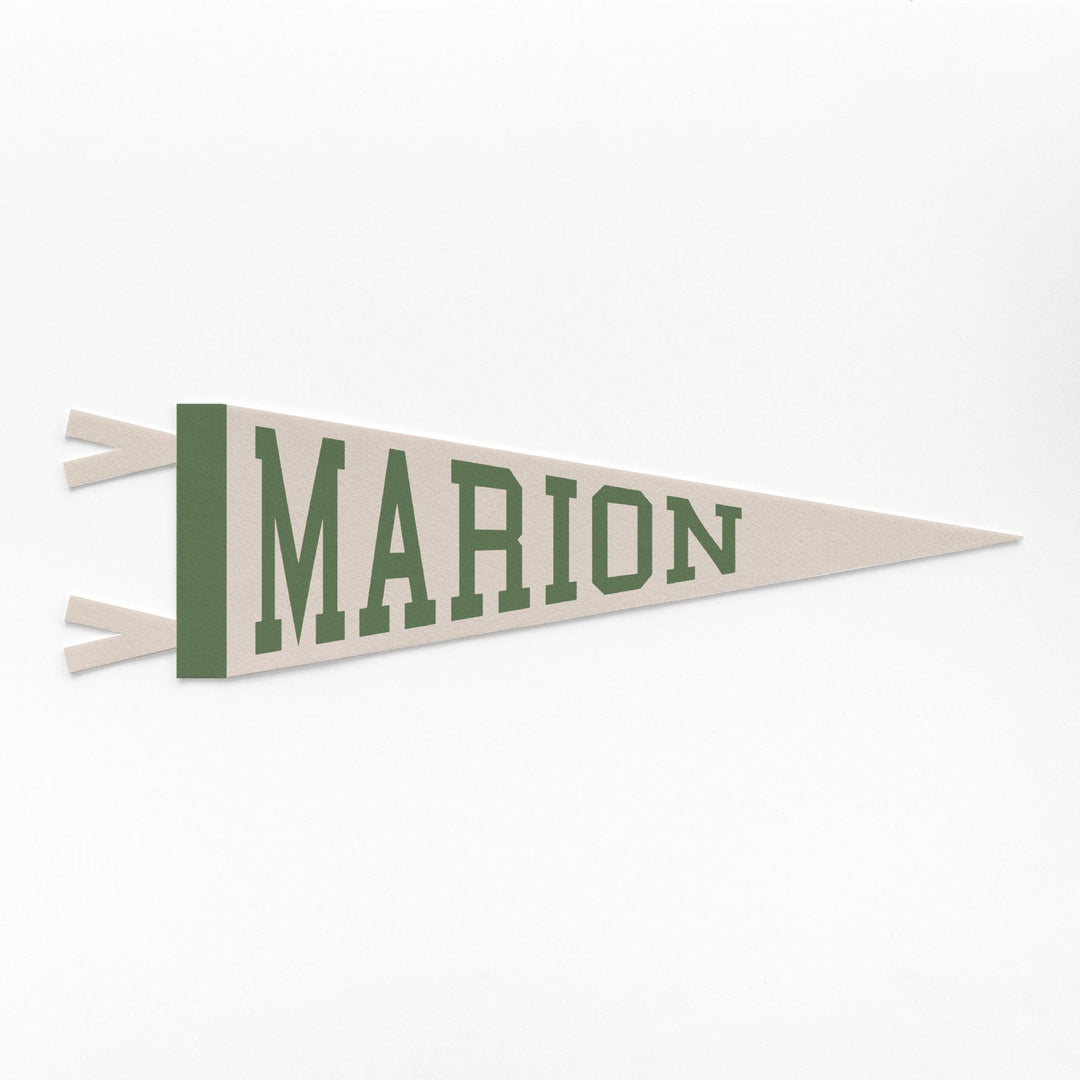 Marion Varsity Felt Pennant