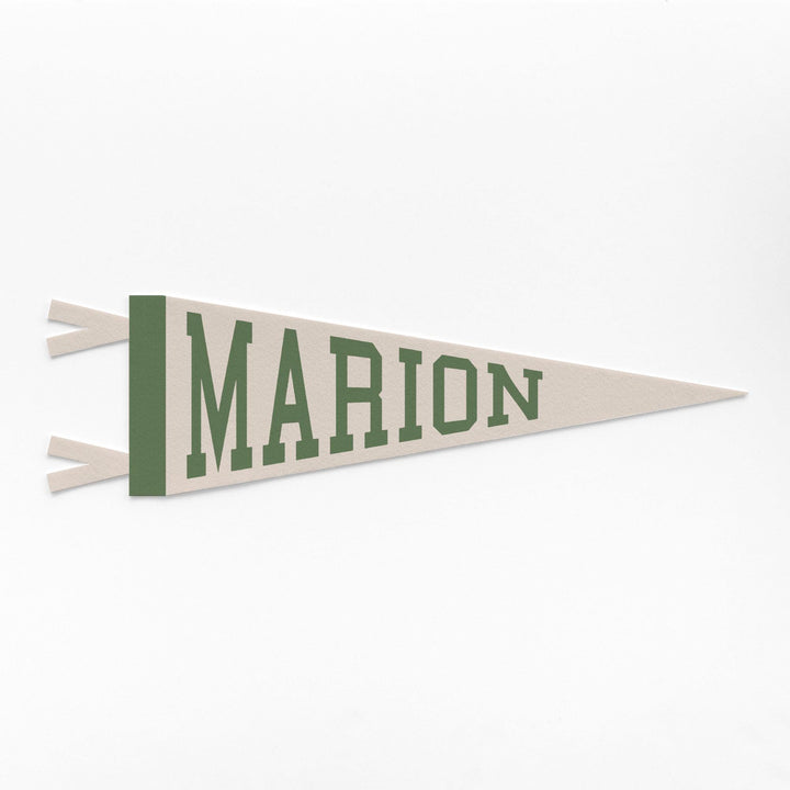 Marion Varsity Felt Pennant