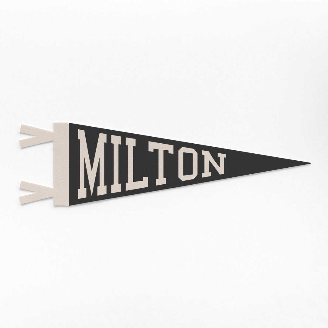 Milton Varsity Felt Pennant