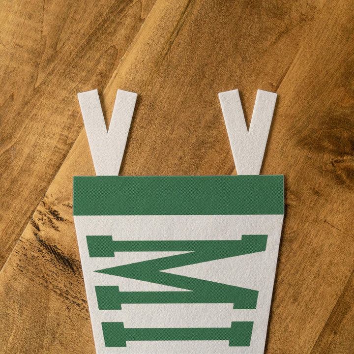 Milton Varsity Felt Pennant