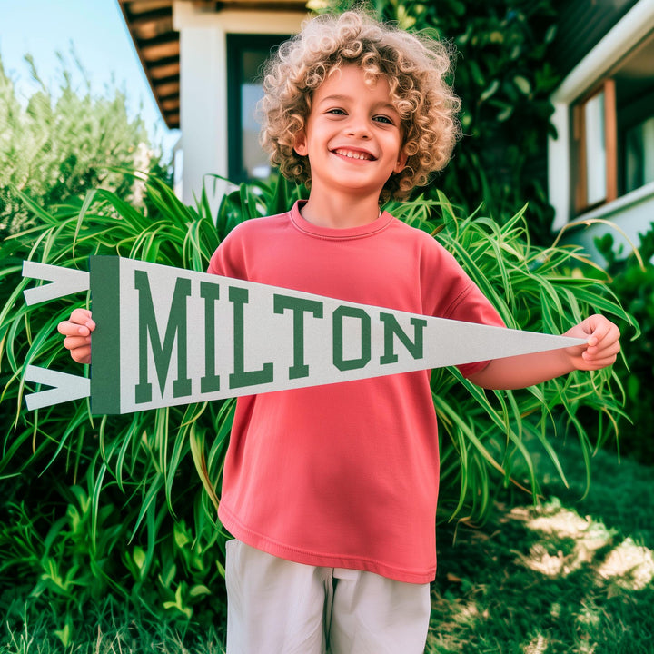 Milton Varsity Felt Pennant